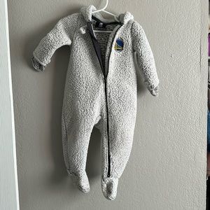 Golden state warrior onesie